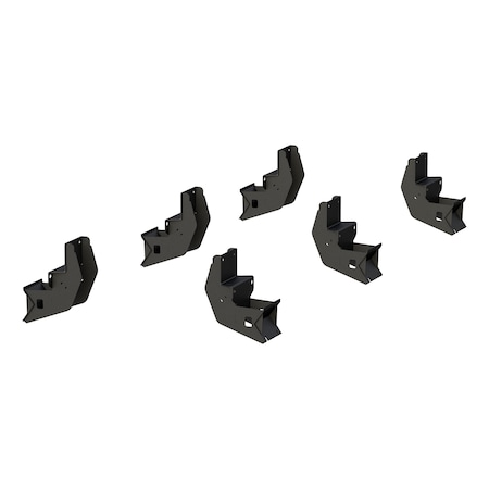 Aries 15-C F150 SUPERCREW/17-C F250/F350/F450 CREW CAB ACTIONTRAC BRACKETS O 3025121
